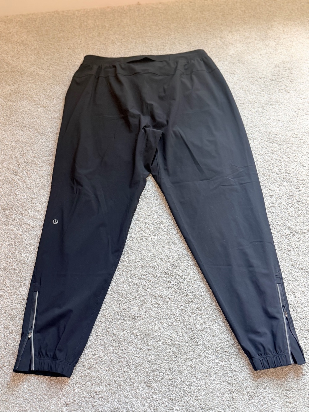 lululemon athletica Black Men’s Jogger with Ankle Zips
